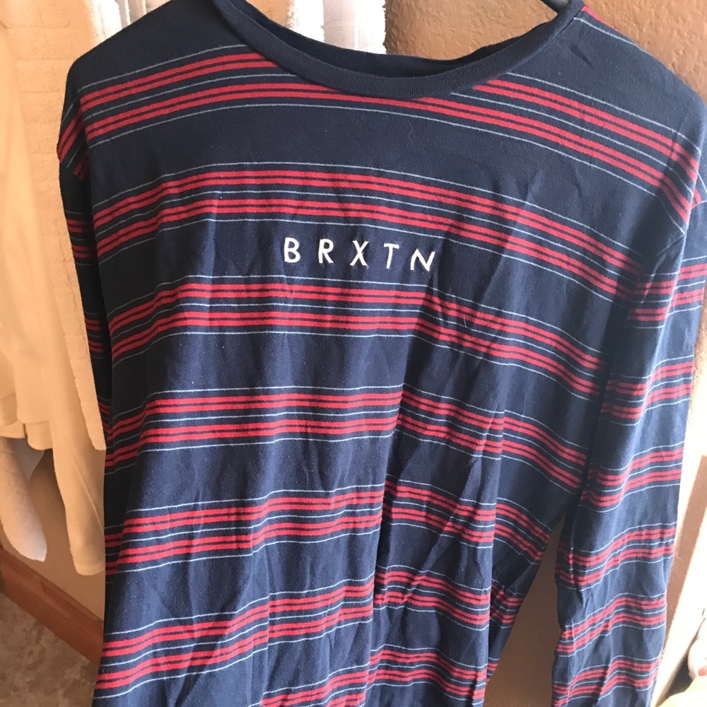 Brixton Long Sleeve striped Tee